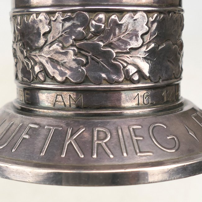 Luftwaffe Honor Goblet to 'Erich Grabbe' — image 13