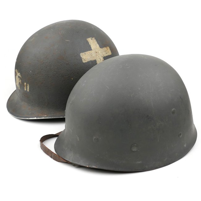 United States Navy Chaplain's M1 Helmet — image 11
