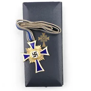 Cased Mother's Cross in Gold