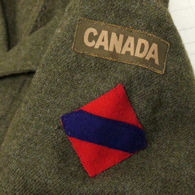 Canadian Driver Mechanic Battle-Dress Jacket — image 4