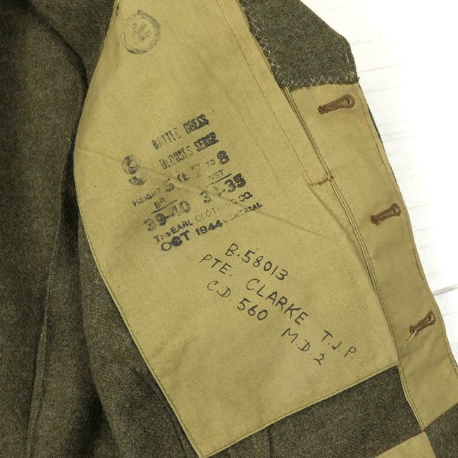 Canadian Driver Mechanic Battle-Dress Jacket — image 8