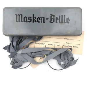 WH 'Masken-Brille' Container with Contents
