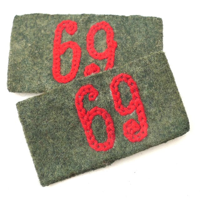 WH (Heer) Slip-ons for the 'Artillerie-Regiment 69' — image 2