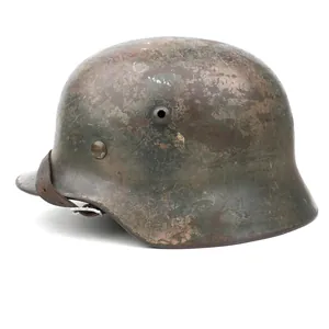 WH (Heer) M35 three tone camouflage helmet