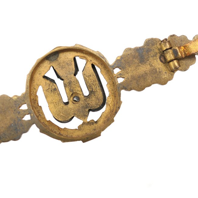 Luftwaffe Bomber Clasp in Gold 'Meybauer' — image 5