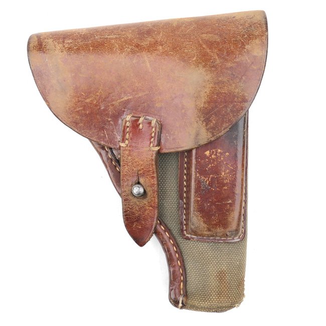 Rare webbing & leather Luftwaffe 7,65mm Pistol Holster