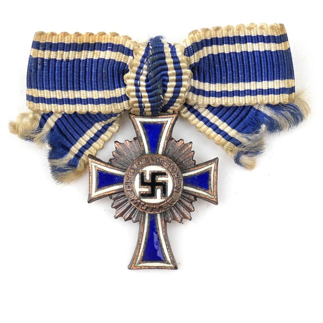 Rare Miniature Mothers Cross in Bronze 'L/50'