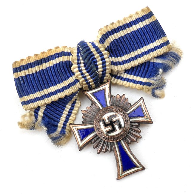 Rare Miniature Mothers Cross in Bronze 'L/50' — image 2