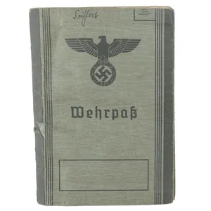 WH (Heer) Wehrpaß '7./Pz.Nachr.Rgt.2'