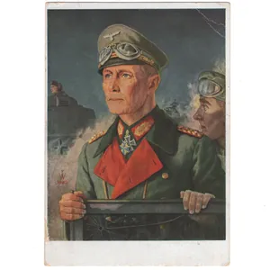 Willrich Postcard - 'Rommel greift an'