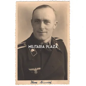 WH (Heer) Panzer NCO Portrait Photo