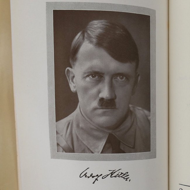 Adolf Hitler's 'Mein Kampf' 1941 with dust-jacket — image 3