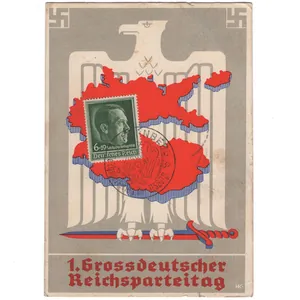 '1. Grossdeutscher Reichsparteitag' Postcard
