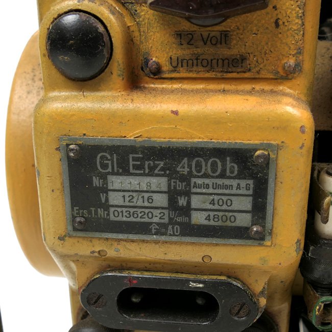 Wehrmacht 'Gl.Erz.400' Power Generator 'Panzerwürfel' — image 3