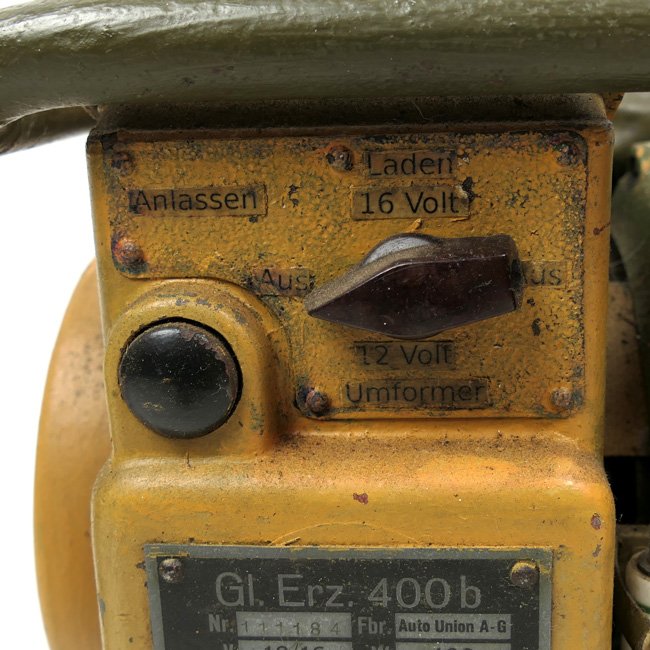 Wehrmacht 'Gl.Erz.400' Power Generator 'Panzerwürfel' — image 4