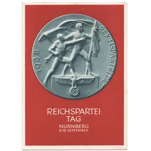 'Reichsparteitag 1938 Nürnberg' Postcard