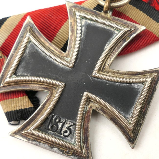 Denazified WW2 Iron Cross 2nd Class 'Juncker' — image 3