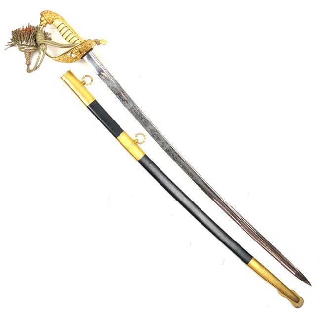 Royal Dutch Navy Officer's Sword M1882