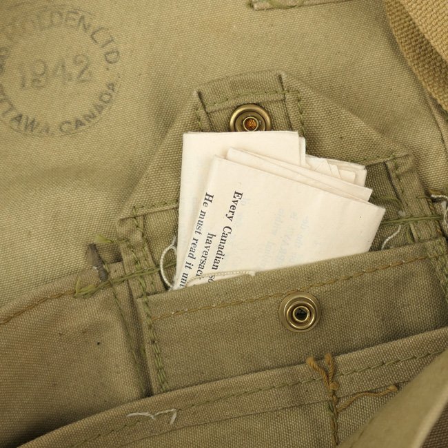 Canadian Gas Mask with Carrying Bag 1942 — image 6