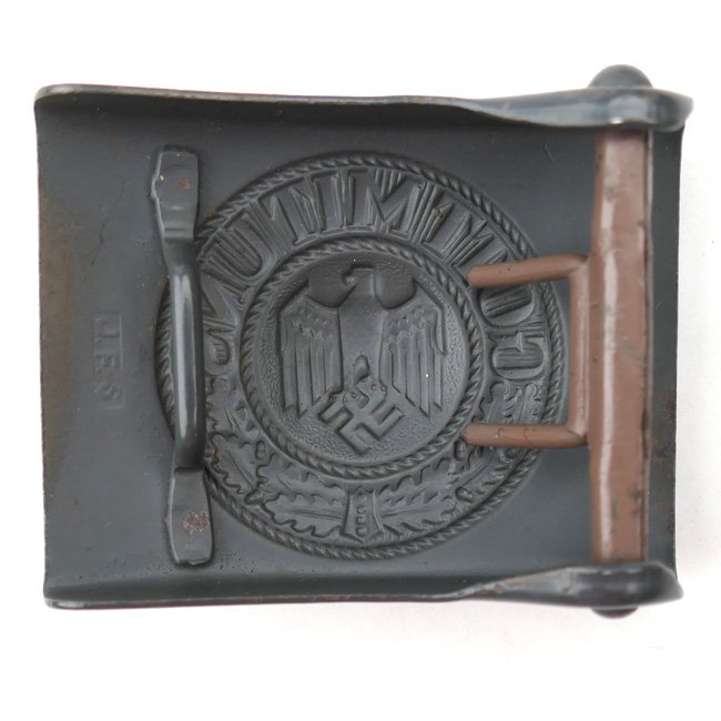 WH (Heer) EM/NCO's Belt Buckle - JFS — image 3
