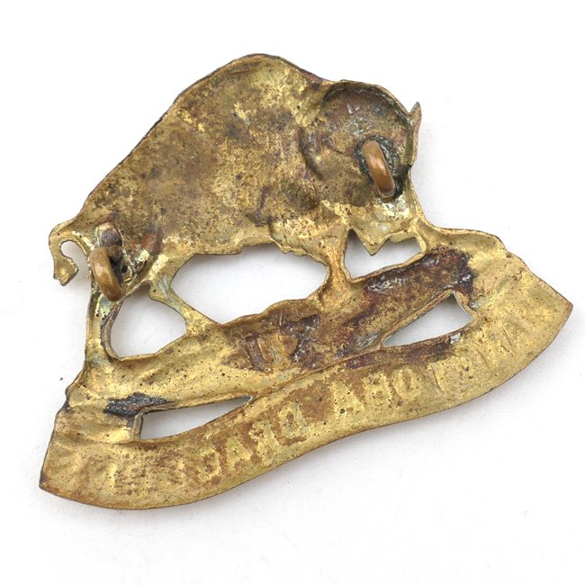 Canadian '12th Manitoba Dragoons' Cap Badge — image 2