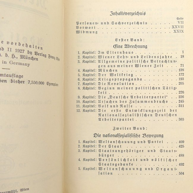 Adolf Hitler's 'Mein Kampf' 1941 - 'Kriegsausgabe' — image 6