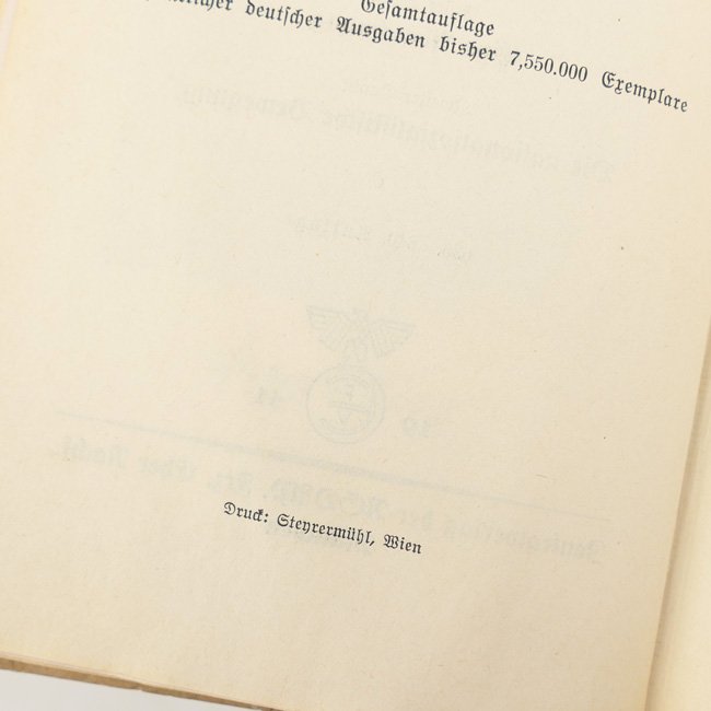 Adolf Hitler's 'Mein Kampf' 1941 - 'Kriegsausgabe' — image 7