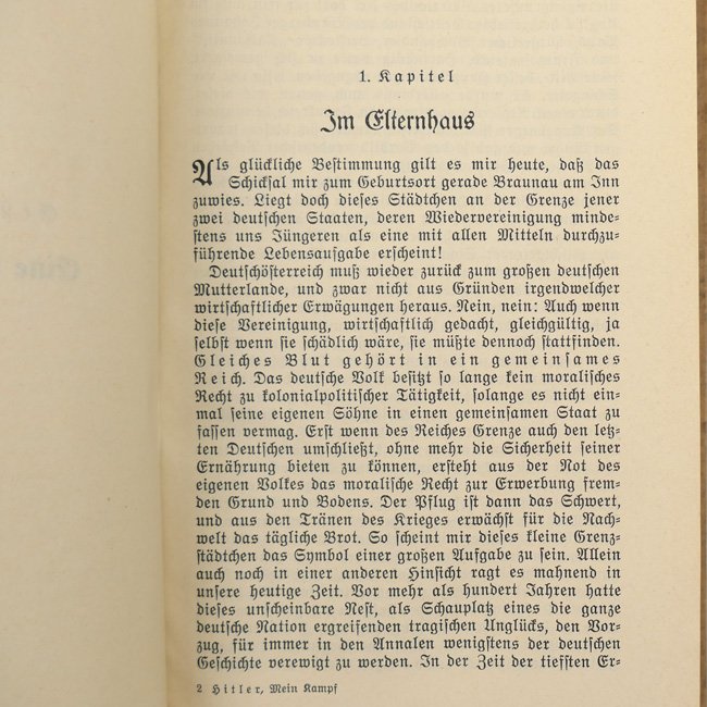 Adolf Hitler's 'Mein Kampf' 1941 - 'Kriegsausgabe' — image 8