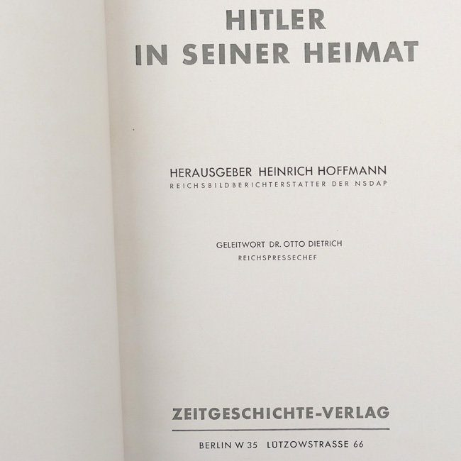 Hoffmann Photo-Book: 'Hitler in seiner Heimat' — image 2