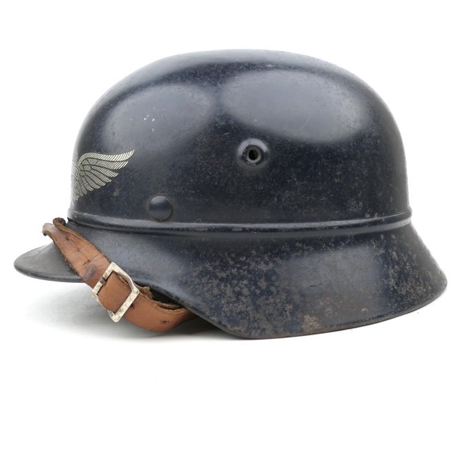 Beaded M40 Luftschutz type Helmet — image 3