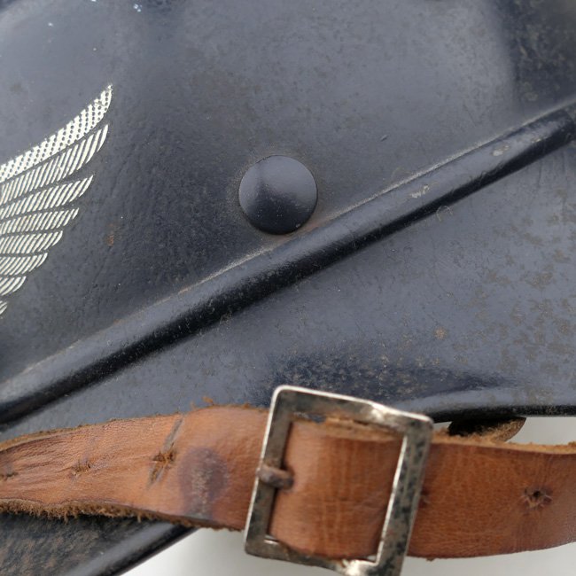 Beaded M40 Luftschutz type Helmet — image 7