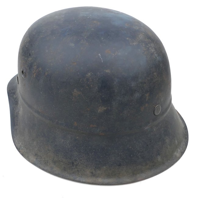 Beaded M42 Luftschutz type Helmet — image 4