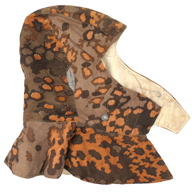 Waffen-SS Reversible Camouflage Hood — image 6