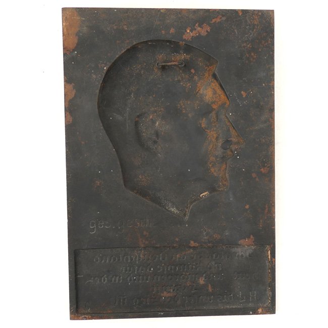 'Adolf Hitler' Wall Plaque — image 5