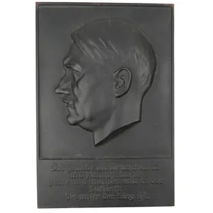 'Adolf Hitler' Wall Plaque