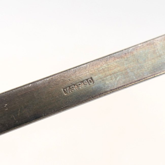 Large sized silvered Kriegsmarine Soup Ladle — image 5