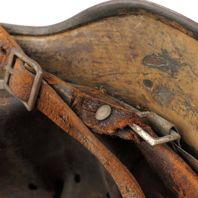 WH (Heer) SD M35 'Afrika' Camouflage Helmet — image 16