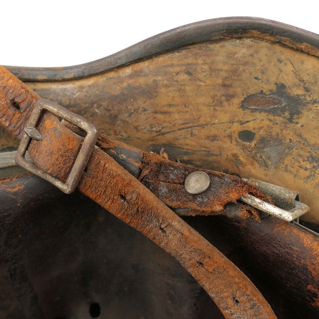 WH (Heer) SD M35 'Afrika' Camouflage Helmet — image 17