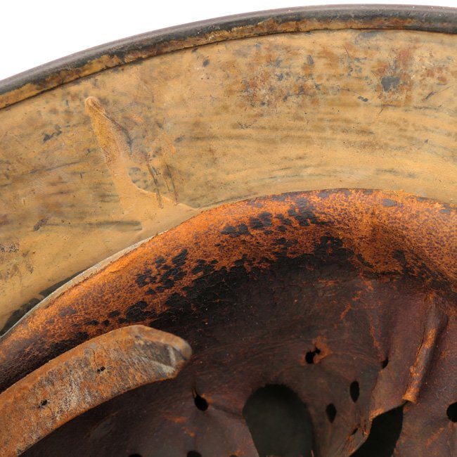 WH (Heer) SD M35 'Afrika' Camouflage Helmet — image 18