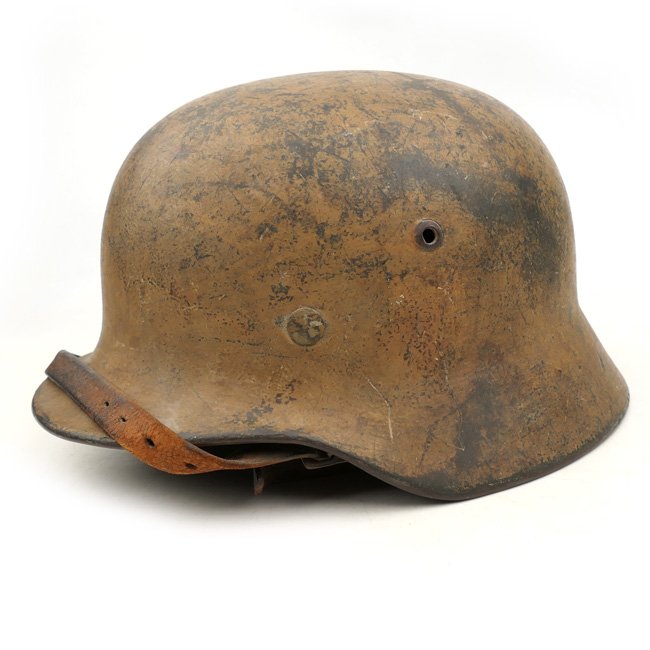 WH (Heer) SD M35 'Afrika' Camouflage Helmet — image 2