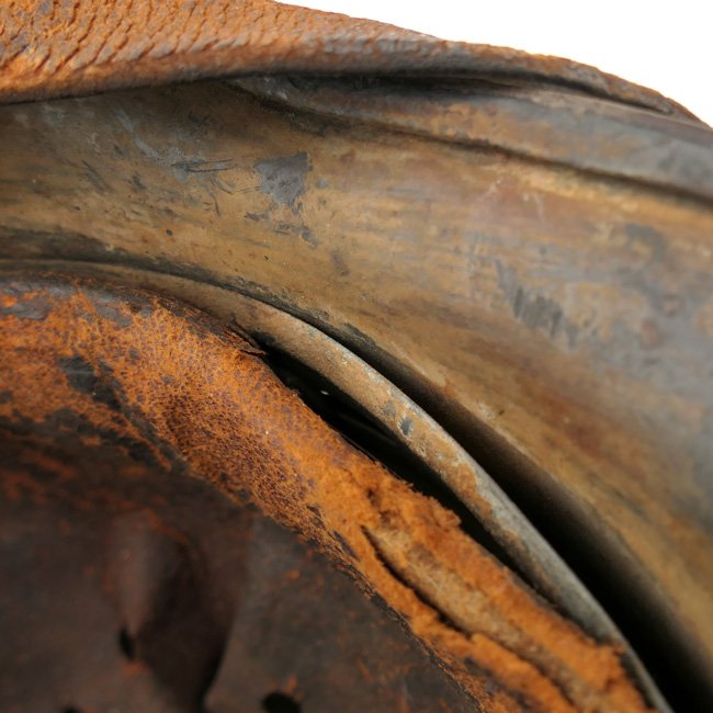 WH (Heer) SD M35 'Afrika' Camouflage Helmet — image 20