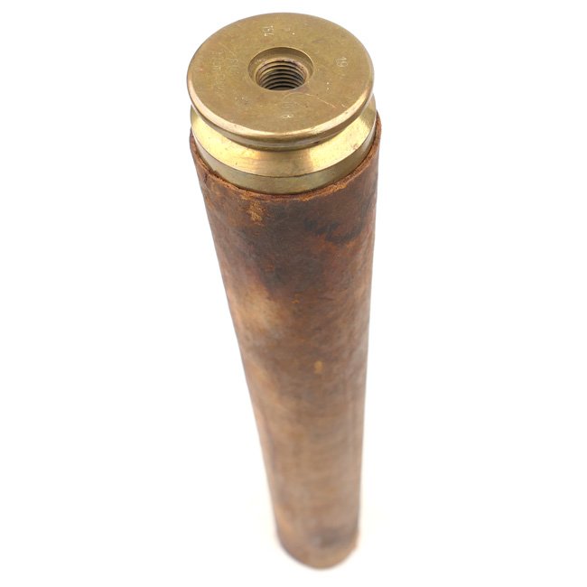 German 3.7cm Flak 18 shell case with carton tube — image 3