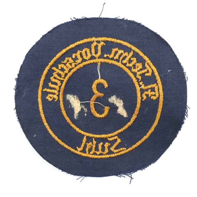 Flieger-HJ 'FL. Tech.Vorschule Suhl 3' Arm Patch — image 3