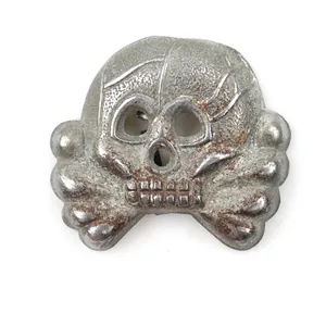 WH (Heer) Panzer Collar Tab Skull