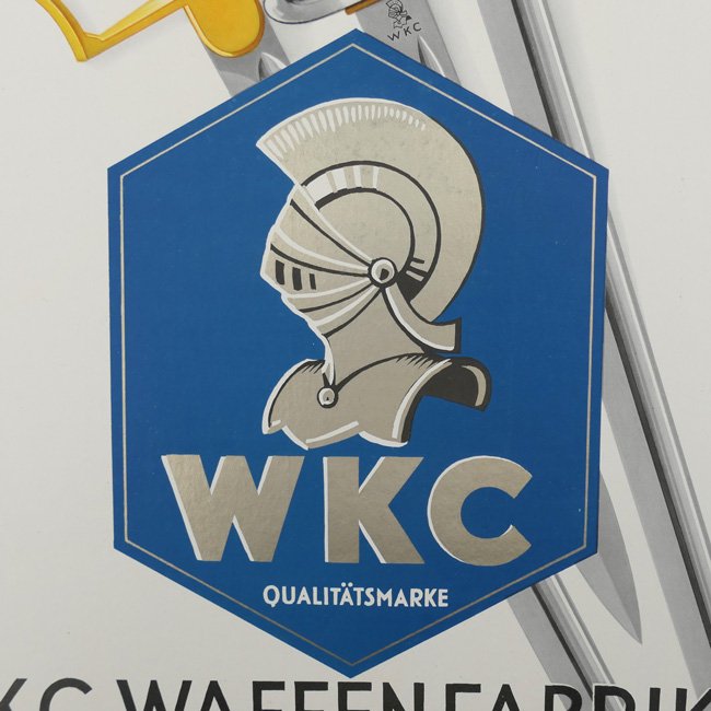 WKC Cardboard Advertising Sign — image 4