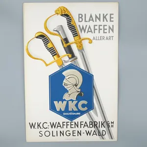 WKC Cardboard Advertising Sign