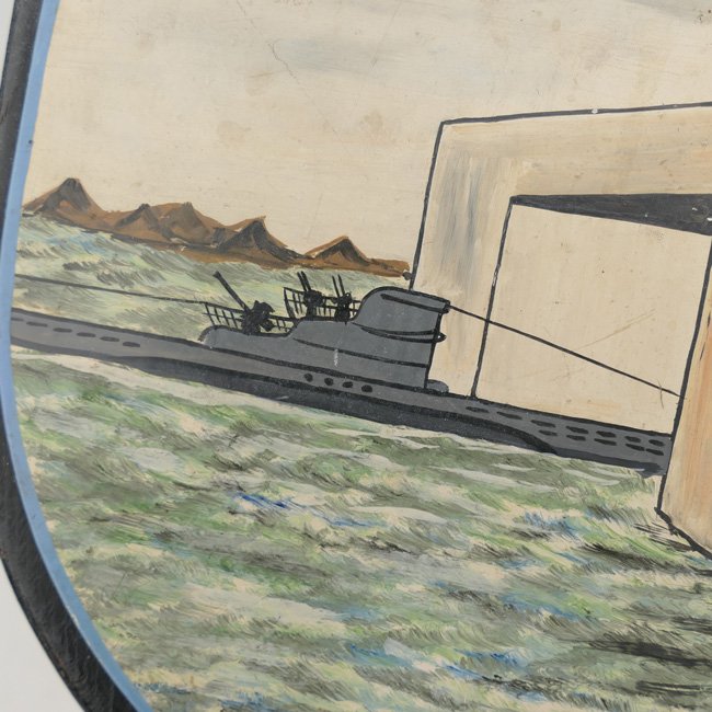 Kriegsmarine U-Boat 'Brest 1941-1944' Wall Plaque — image 3