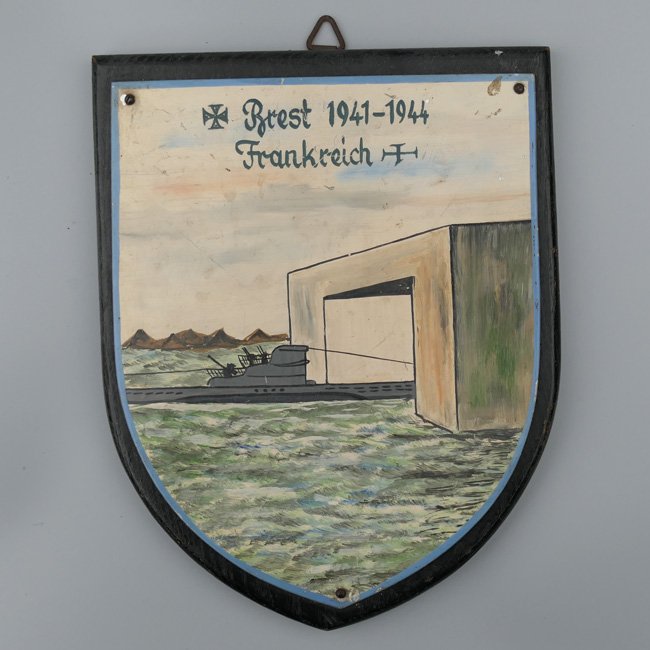 Kriegsmarine U-Boat 'Brest 1941-1944' Wall Plaque — image 6