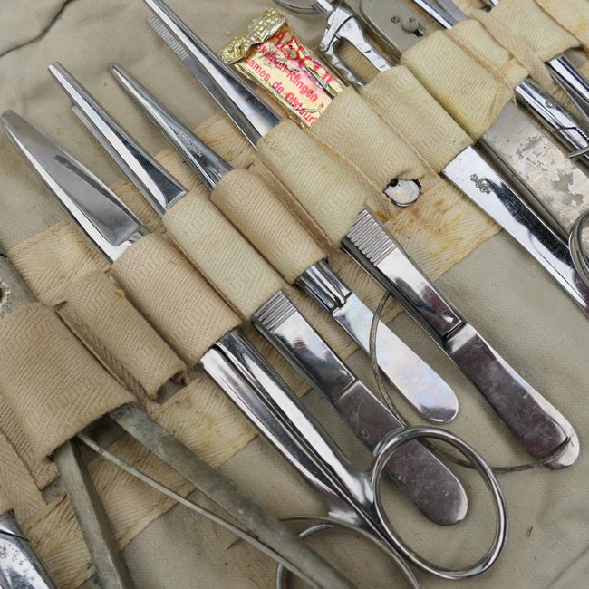 German Medical Instruments Tool Roll — image 4