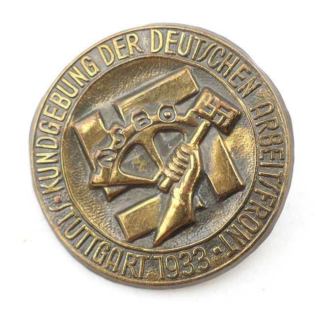 'Kundgebung der deutschen Arbeitsfront Stuttgart 1933' Tinnie — image 2